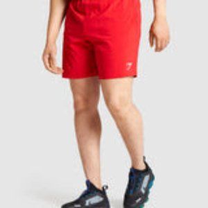 Red Men's Gymshark Arrival Shorts